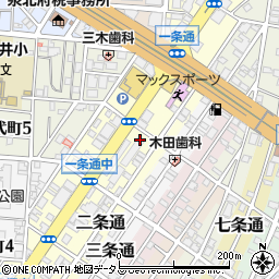 堺市立　青果地方卸売市場周辺の地図