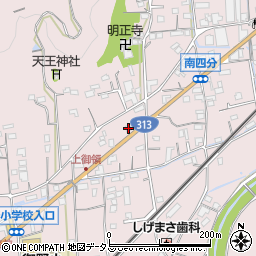 広島県福山市神辺町上御領549周辺の地図