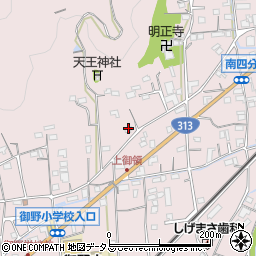 広島県福山市神辺町上御領590周辺の地図