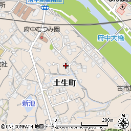 広島県府中市土生町1511周辺の地図