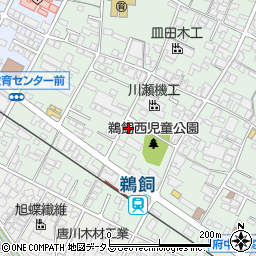 広島県府中市鵜飼町53周辺の地図