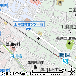 広島県府中市鵜飼町5周辺の地図