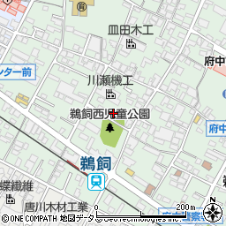 広島県府中市鵜飼町54周辺の地図
