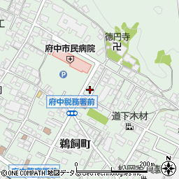 広島県府中市鵜飼町555周辺の地図