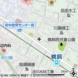 広島県府中市鵜飼町33周辺の地図