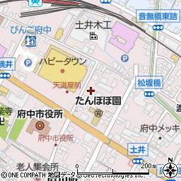 広島県府中市府川町173周辺の地図