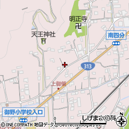 広島県福山市神辺町上御領627周辺の地図