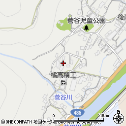 広島県府中市目崎町77周辺の地図