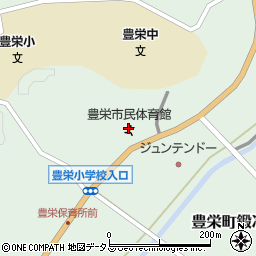東広島市　清武地域センター周辺の地図