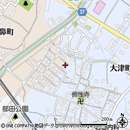 三重県松阪市大津町452周辺の地図