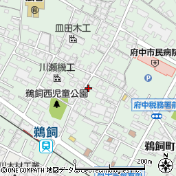 広島県府中市鵜飼町500周辺の地図
