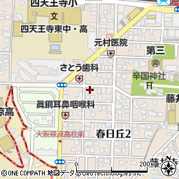 チケパ藤井寺駅前第１駐車場周辺の地図