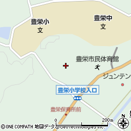 広島県東広島市豊栄町鍛冶屋672周辺の地図