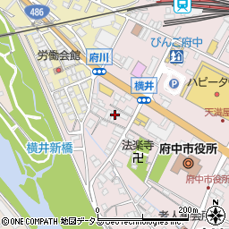 広島県府中市府川町269周辺の地図