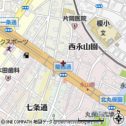 カーコンビニ倶楽部中環堺一条サービスステーション周辺の地図