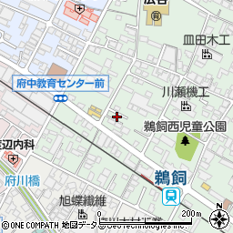 広島県府中市鵜飼町32周辺の地図