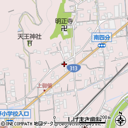 広島県福山市神辺町上御領551周辺の地図