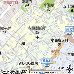 三重県松阪市茶与町55周辺の地図