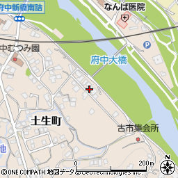 広島県府中市土生町1530周辺の地図