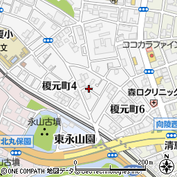 大阪府堺市堺区榎元町4丁5周辺の地図