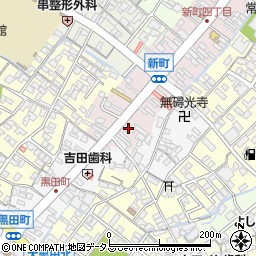 せんたく屋太郎　松阪新町店周辺の地図