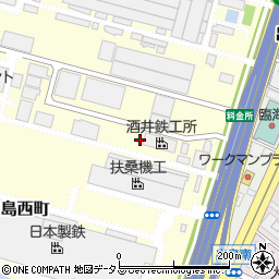 阪南運輸企業組合周辺の地図
