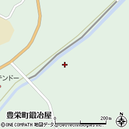 広島県東広島市豊栄町鍛冶屋1462周辺の地図