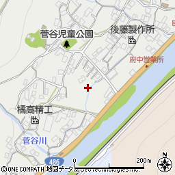広島県府中市目崎町112周辺の地図
