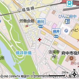広島県府中市府川町267周辺の地図