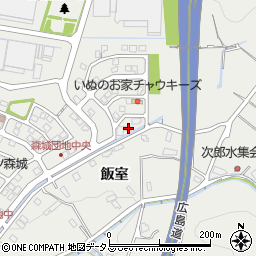広島県広島市安佐北区安佐町飯室6869周辺の地図
