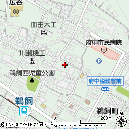 広島県府中市鵜飼町498周辺の地図