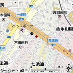 守護登記測量事務所周辺の地図