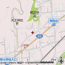 広島県福山市神辺町上御領633-1周辺の地図