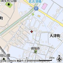 三重県松阪市大津町454周辺の地図