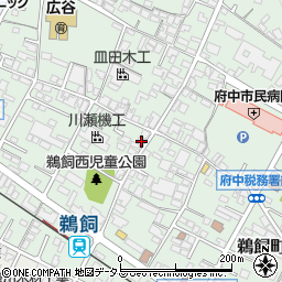広島県府中市鵜飼町64周辺の地図