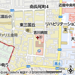 大阪府堺市北区東三国ヶ丘町周辺の地図