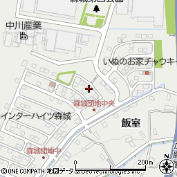 広島県広島市安佐北区安佐町飯室6872周辺の地図