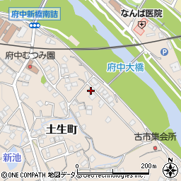 広島県府中市土生町1528周辺の地図