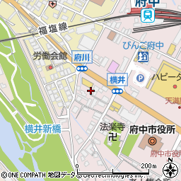 広島県府中市府川町265周辺の地図