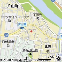 片山神社周辺の地図