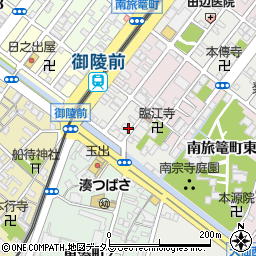 大阪府堺市堺区南半町東周辺の地図