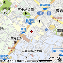 ドラッグセイムス松阪長月店周辺の地図