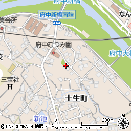 広島県府中市土生町1513周辺の地図
