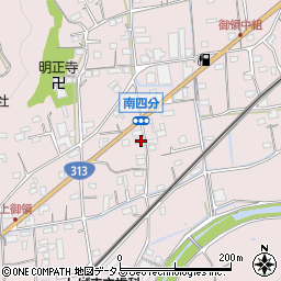 広島県福山市神辺町上御領496周辺の地図