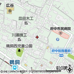 広島県府中市鵜飼町488周辺の地図