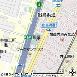 大阪府堺市堺区出島浜通6周辺の地図