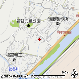 広島県府中市目崎町108周辺の地図