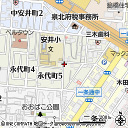 堺公益社周辺の地図