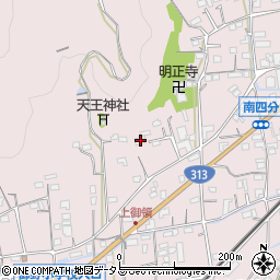 広島県福山市神辺町上御領615周辺の地図