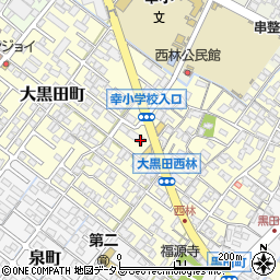 花幸生花店周辺の地図